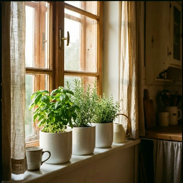 Herb Garden Window